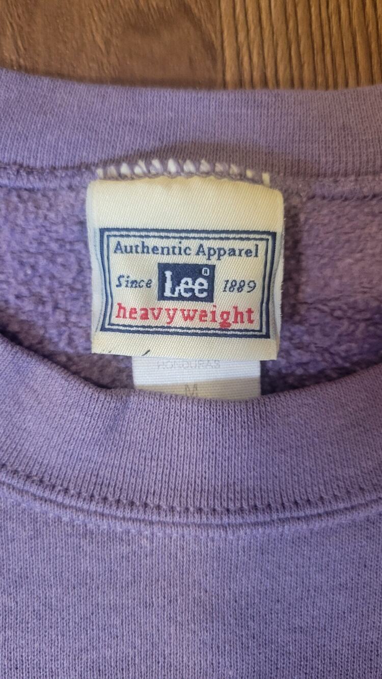 Rare Vintage Lee 2004 S&S Open House Crewneck Sweatshirt Heavyweight Lavender M